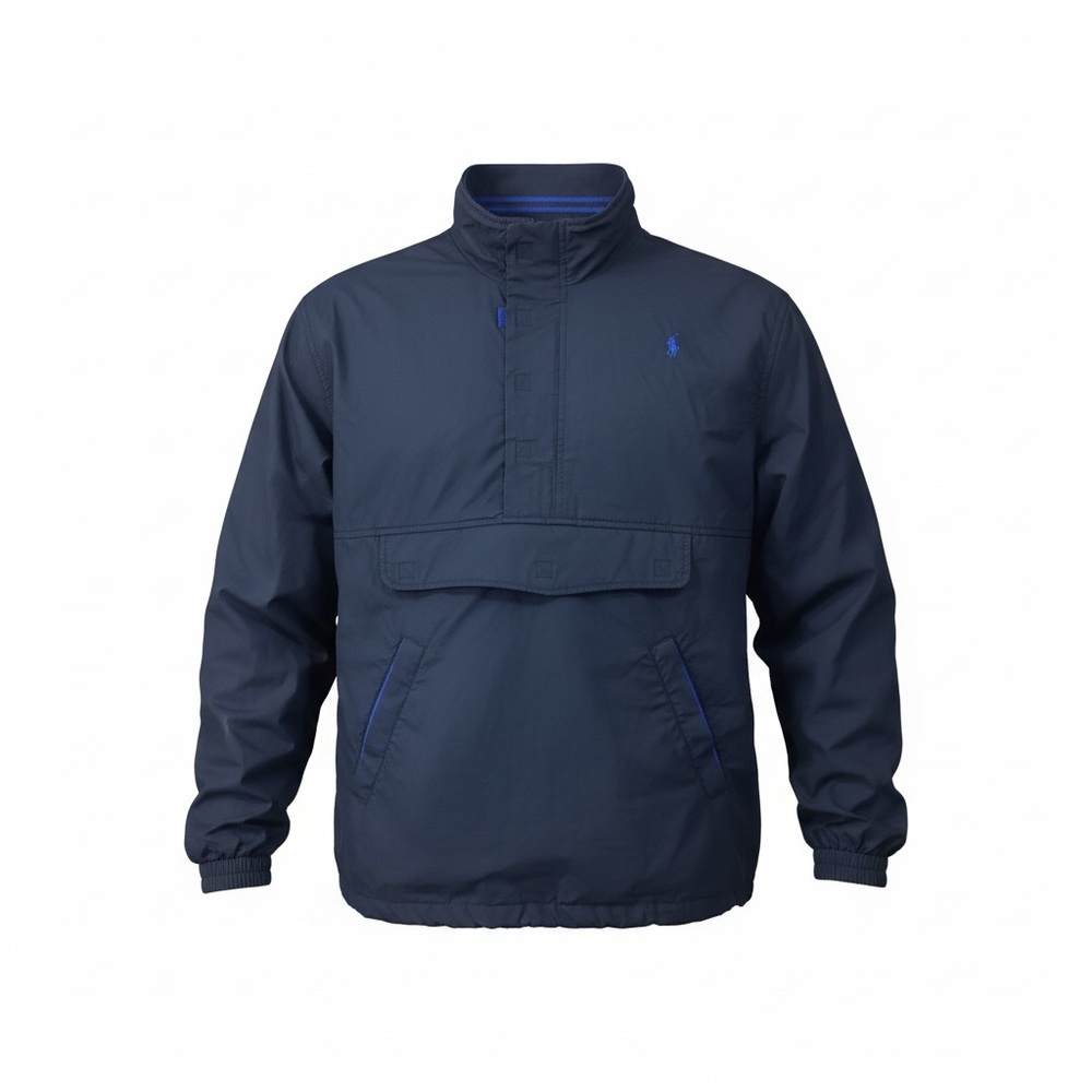 Polo Ralph Lauren Navy Anorak Windbreaker Jacket Men’s Size Medium